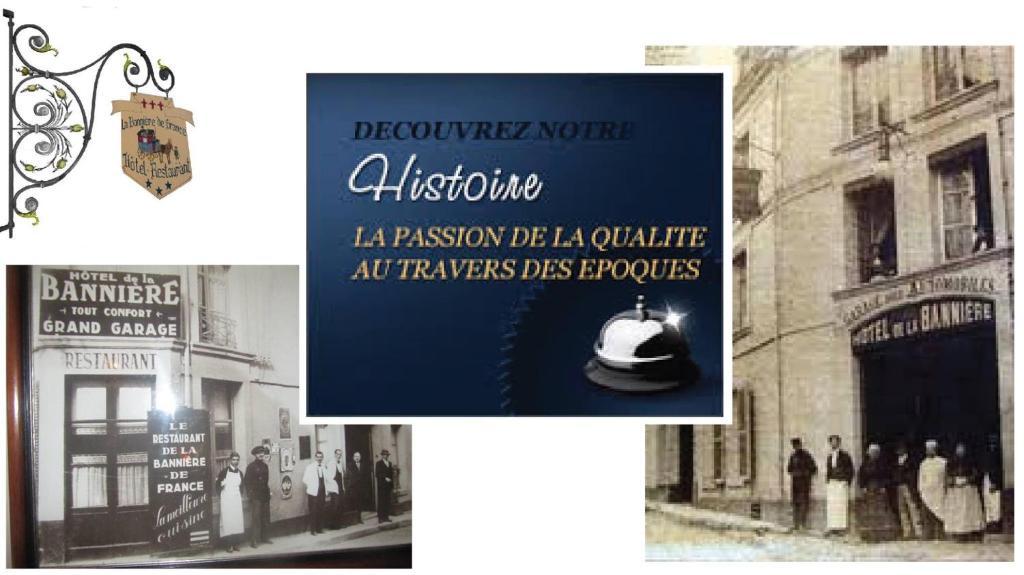 Hôtel De La Banniere De France Laon Exterior foto